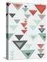 Seamless Geometric Triangle Pattern-Ms.Moloko-Stretched Canvas