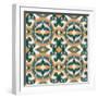 Seamless Ikat Pattern-MarinaZakharova-Framed Photographic Print