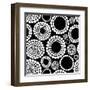 Seamless Microscopic Background-Maksim Krasnov-Framed Art Print