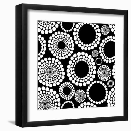 Seamless Microscopic Background-Maksim Krasnov-Framed Art Print