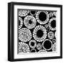 Seamless Microscopic Background-Maksim Krasnov-Framed Art Print
