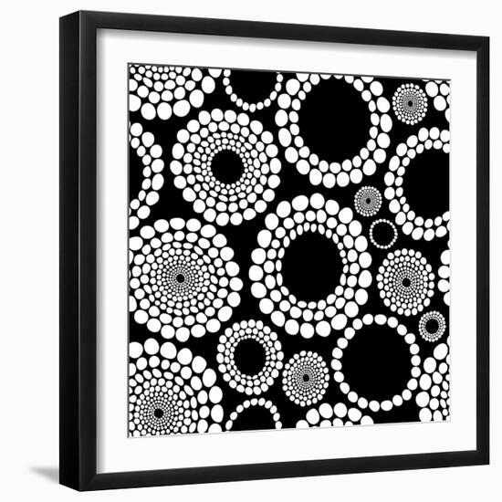 Seamless Microscopic Background-Maksim Krasnov-Framed Art Print