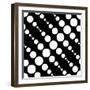 Seamless Monochrome Design-Maksim Krasnov-Framed Art Print