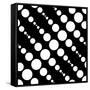 Seamless Monochrome Design-Maksim Krasnov-Framed Stretched Canvas