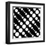 Seamless Monochrome Design-Maksim Krasnov-Framed Art Print