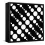 Seamless Monochrome Design-Maksim Krasnov-Framed Stretched Canvas