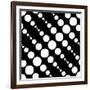 Seamless Monochrome Design-Maksim Krasnov-Framed Art Print