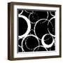 Seamless Monochrome Design-Maksim Krasnov-Framed Art Print