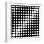 Seamless Monochrome Texture-Maksim Krasnov-Framed Art Print