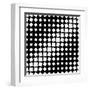 Seamless Monochrome Texture-Maksim Krasnov-Framed Art Print