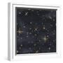 Seamless Night Sky Pattern. Elegant Stars Background-Irtsya-Framed Art Print