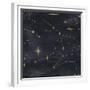 Seamless Night Sky Pattern. Elegant Stars Background-Irtsya-Framed Premium Giclee Print