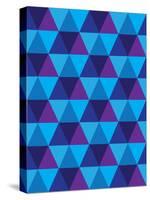 Seamless Of Triangle And Diamond Geometric Shapes-smarnad-Stretched Canvas