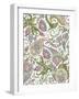 Seamless Paisley Pattern-Jallom-Framed Art Print