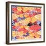 Seamless Pattern of Bright Fish-Tatiana Korchemkina-Framed Art Print