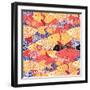 Seamless Pattern of Bright Fish-Tatiana Korchemkina-Framed Art Print