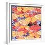 Seamless Pattern of Bright Fish-Tatiana Korchemkina-Framed Art Print