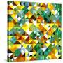 Seamless Pattern Of Geometric Shapes-Login-Stretched Canvas