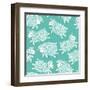 Seamless Pattern with Cute Sheep.-Baksiabat-Framed Art Print