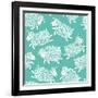 Seamless Pattern with Cute Sheep.-Baksiabat-Framed Art Print