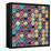 Seamless Pattern With Headphones And Vinyl Record-incomible-Framed Stretched Canvas