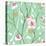 Seamless Pattern with Styled Spring Blossoms-lozas-Stretched Canvas