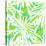 Seamless Pattern with Tropical Palm Leaves-tukkki-Stretched Canvas