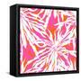 Seamless Pattern with Tropical Palm Leaves-tukkki-Framed Stretched Canvas