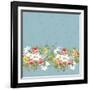 Seamless Pattern with Vintage Wildflowers-Varvara Kurakina-Framed Art Print