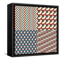 Seamless Pattern-Shonkar-Framed Stretched Canvas