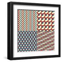 Seamless Pattern-Shonkar-Framed Art Print