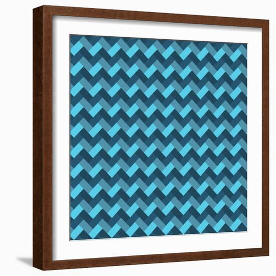 Seamless Pattern-Shonkar-Framed Art Print