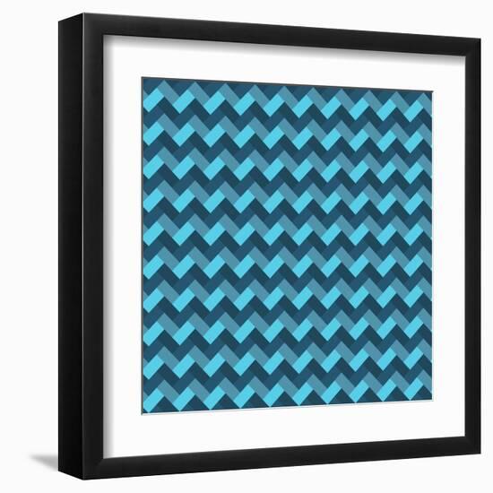 Seamless Pattern-Shonkar-Framed Art Print