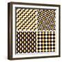 Seamless Pattern-Shonkar-Framed Art Print