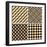 Seamless Pattern-Shonkar-Framed Art Print