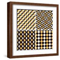 Seamless Pattern-Shonkar-Framed Art Print