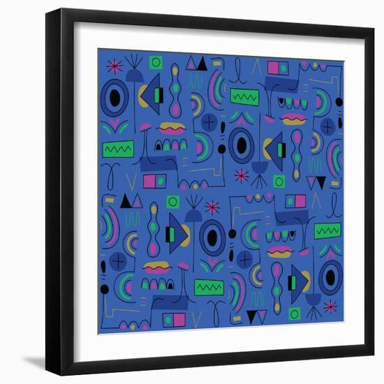 Seamless pattern-Yuliya Drobova-Framed Giclee Print