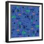 Seamless pattern-Yuliya Drobova-Framed Giclee Print