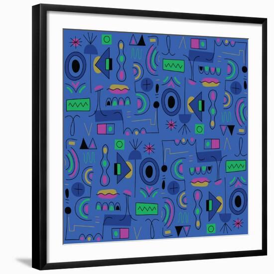 Seamless pattern-Yuliya Drobova-Framed Giclee Print