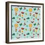 Seamless pattern-Yuliya Drobova-Framed Giclee Print