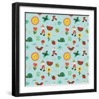 Seamless pattern-Yuliya Drobova-Framed Giclee Print