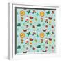 Seamless pattern-Yuliya Drobova-Framed Giclee Print