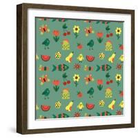 Seamless pattern-Yuliya Drobova-Framed Giclee Print