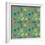 Seamless pattern-Yuliya Drobova-Framed Giclee Print