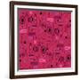 Seamless pattern-Yuliya Drobova-Framed Giclee Print