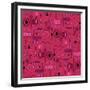 Seamless pattern-Yuliya Drobova-Framed Giclee Print