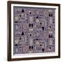 Seamless pattern-Yuliya Drobova-Framed Giclee Print