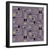 Seamless pattern-Yuliya Drobova-Framed Giclee Print