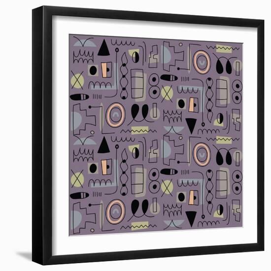 Seamless pattern-Yuliya Drobova-Framed Giclee Print