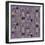 Seamless pattern-Yuliya Drobova-Framed Giclee Print